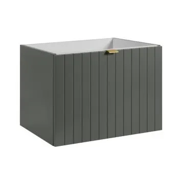 Szafka pod umywalkę HARMO 60 cm szaro-zielony półmat