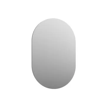 Lustro łazienkowe HARMO 50 cm szaro-zielony półmat owalne