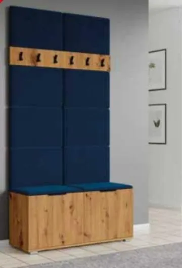 Panel tapicerowany CLIF P-50 50x35 granatowy