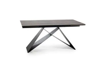 Stół rozkładany WESTIN CERAMIC 160(240)x90 brązowy legno