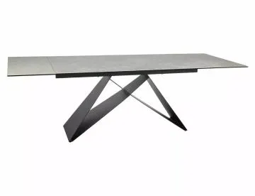 Stół rozkładany WESTIN CERAMIC 160(240)x90 kremowy mat diamond cream