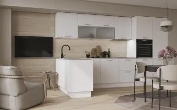 Szafka pod piekarnik 60 VENTO DP-60/82 biały mat
