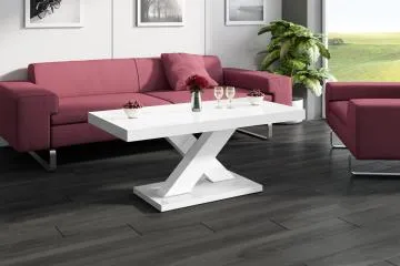 Ława XENON MINI 120x60 biała połysk