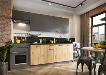 Szafka pod zlew 60 CLARA D60ZL P/L dąb