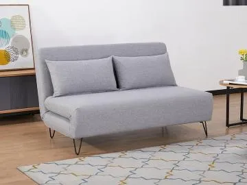 Sofa rozkładana z funkcją spania ZENIA szara