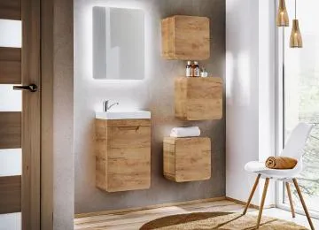 Szafka pod umywalkę ARUBA CRAFT 826 40cm dąb craft
